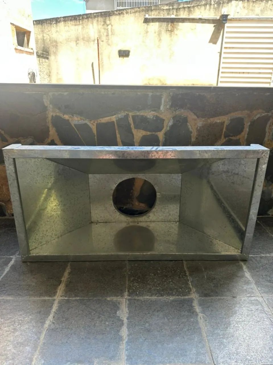 Coifa Galvanizada Chapa 28 com Motor - Foto 2