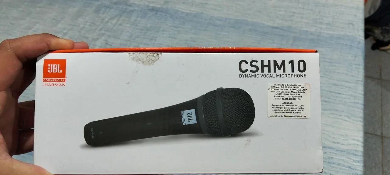 Vendo microfone JBL NUNCA USADO