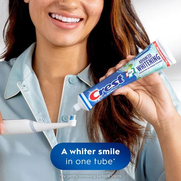 Creme dental pasta de dente Crest premium advanced whitening - importado do EUA - Foto 2
