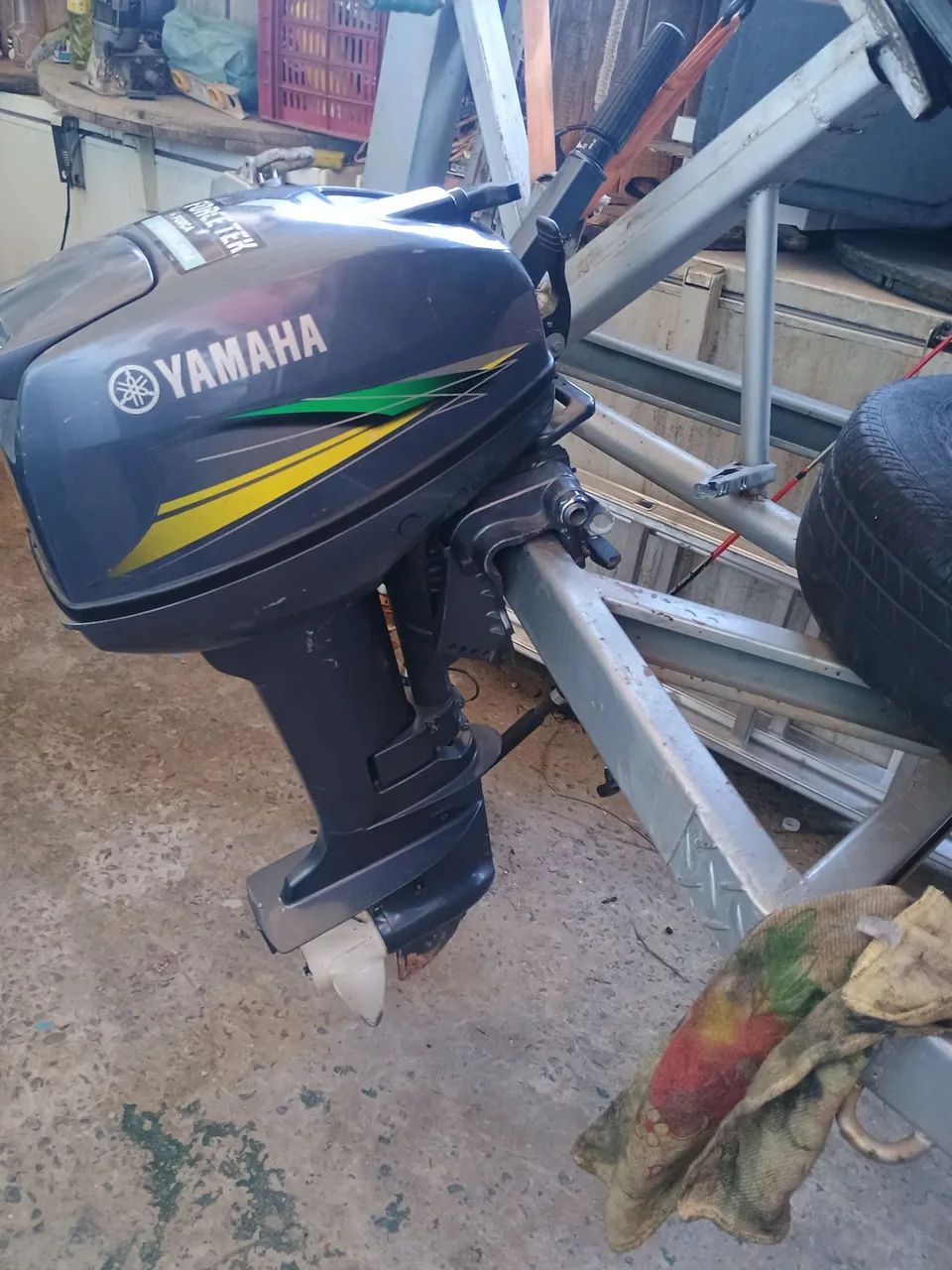  motor Yamaha 15 Hp  - Foto 2