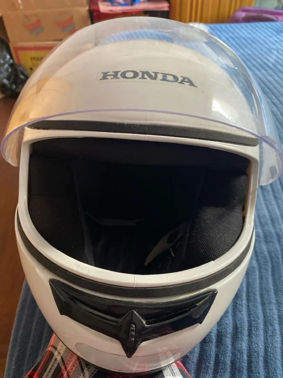 Capacete Honda 56 - Foto 4