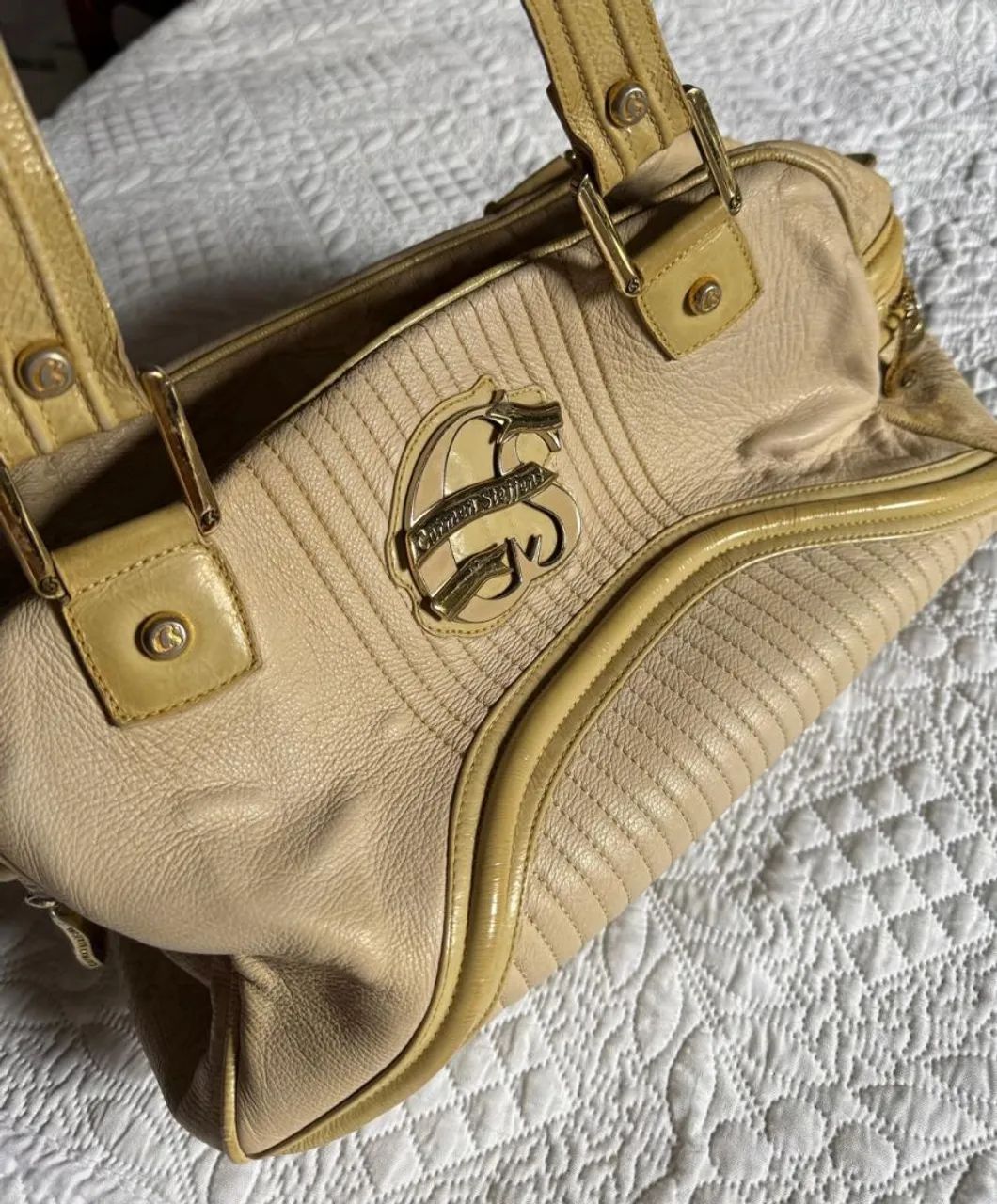 Bolsa de couro carmem steffens 