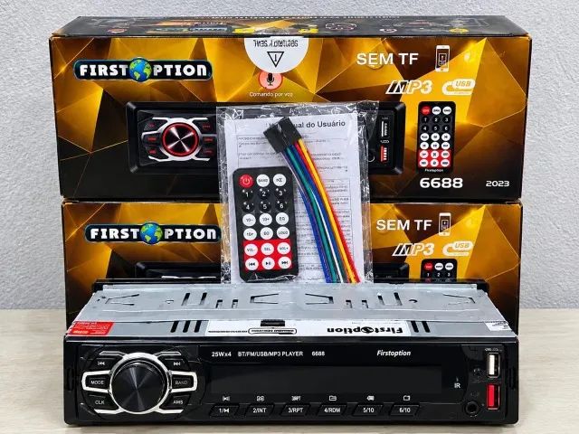 SOM AUTOMOTIVO BLUETOOTH, USB E PENDRIVE ENTREGA GRÁTIS - Foto 5