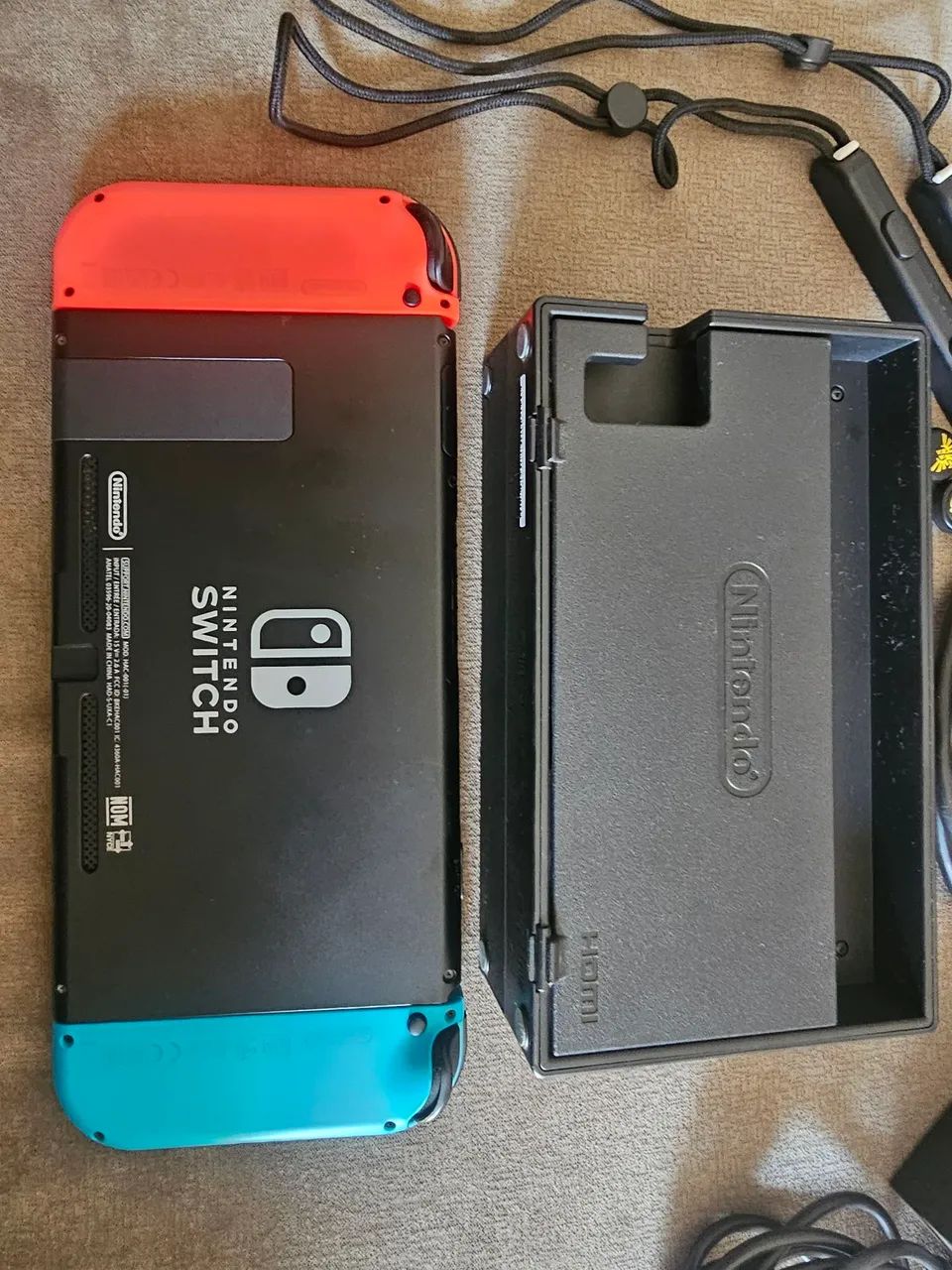 NINTENDO SWITCH V2 IMPECÁVEL COMPLETO  - Foto 2