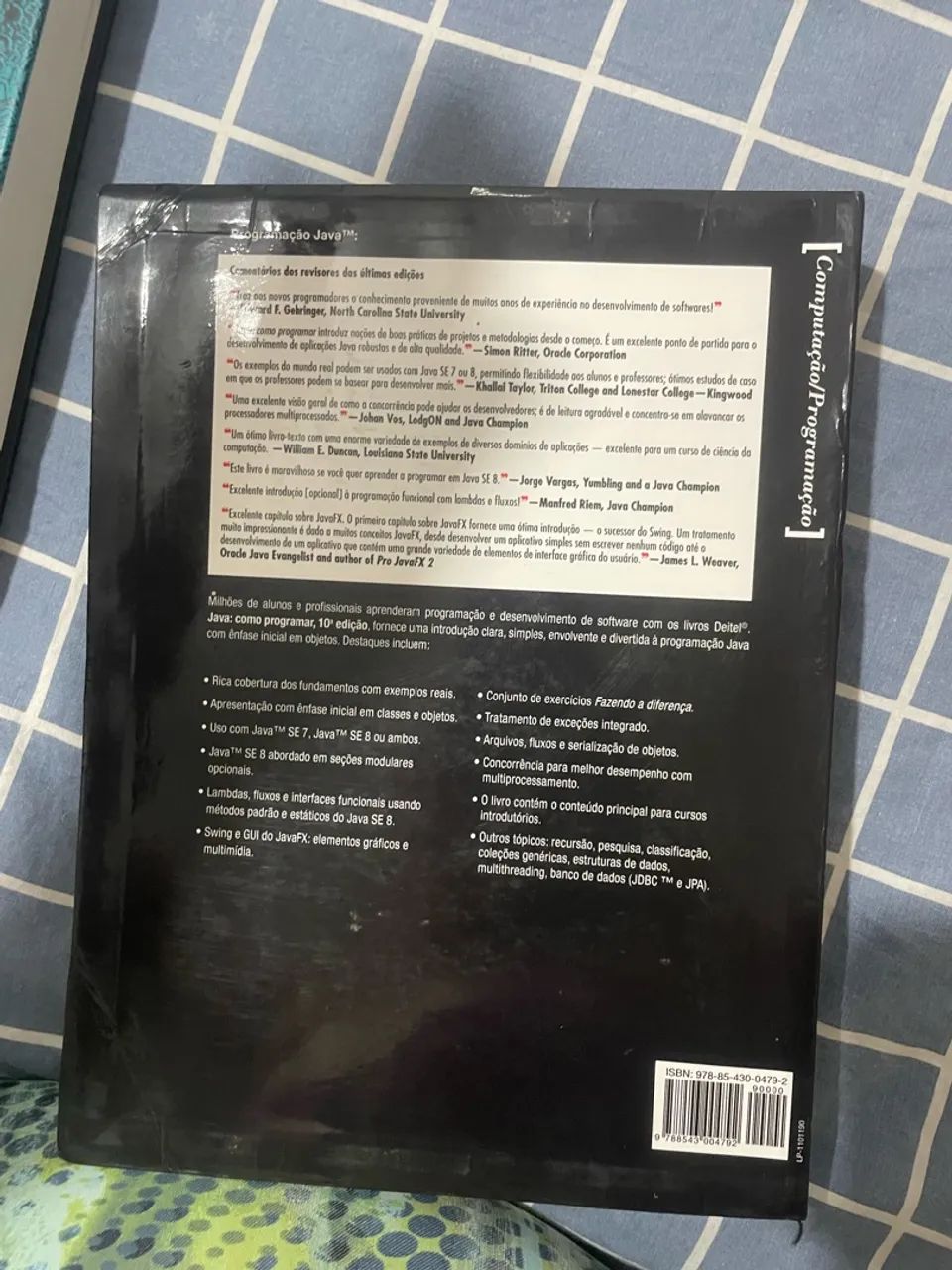VENDO LIVRO JAVA COMO PROGRAMAR - 10ª EDIÇÃO - Foto 3