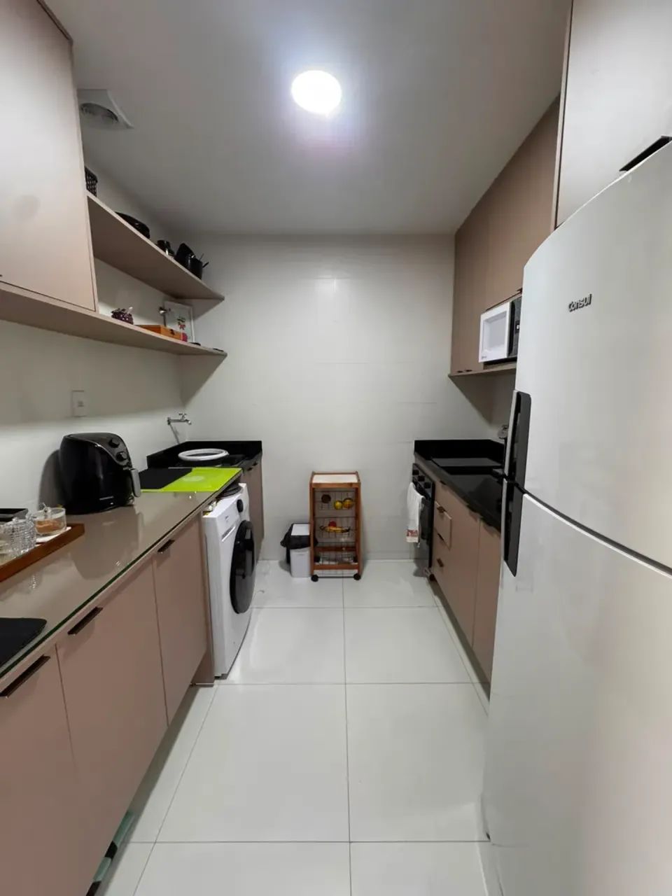 1/4 mobiliado com varanda NOVO! - Foto 2