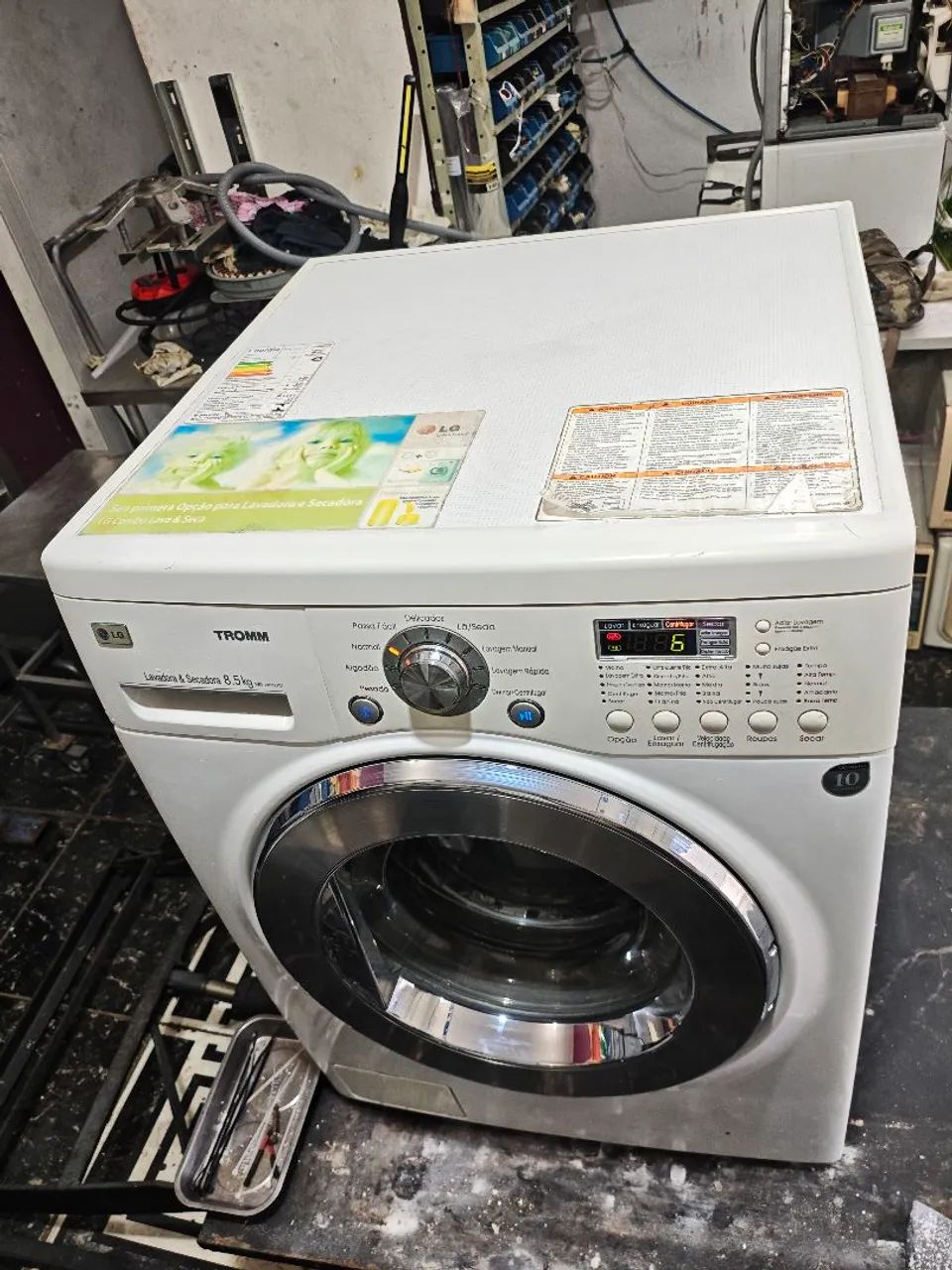 Lava e seca LG 8.5kg  - Foto 3