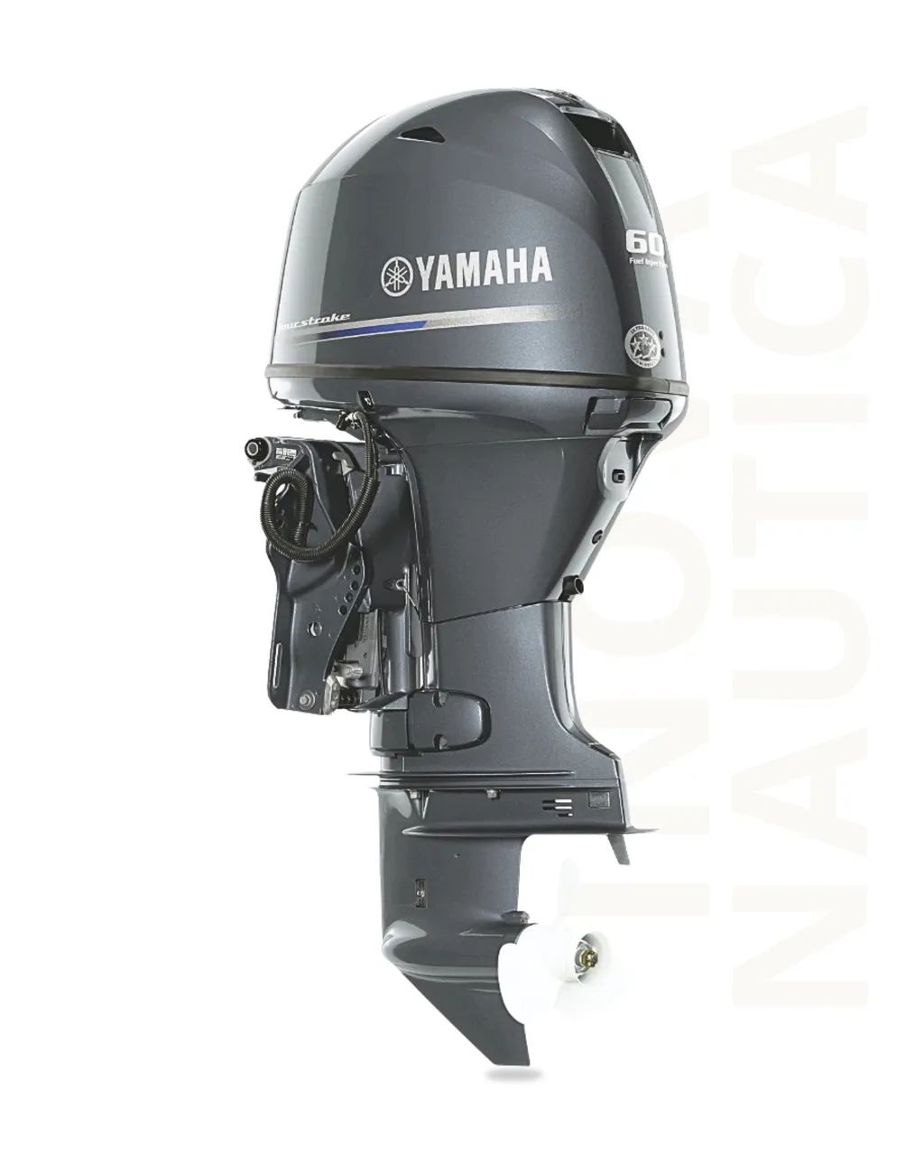 Yamaha F60 COMANDO CINZA 4T