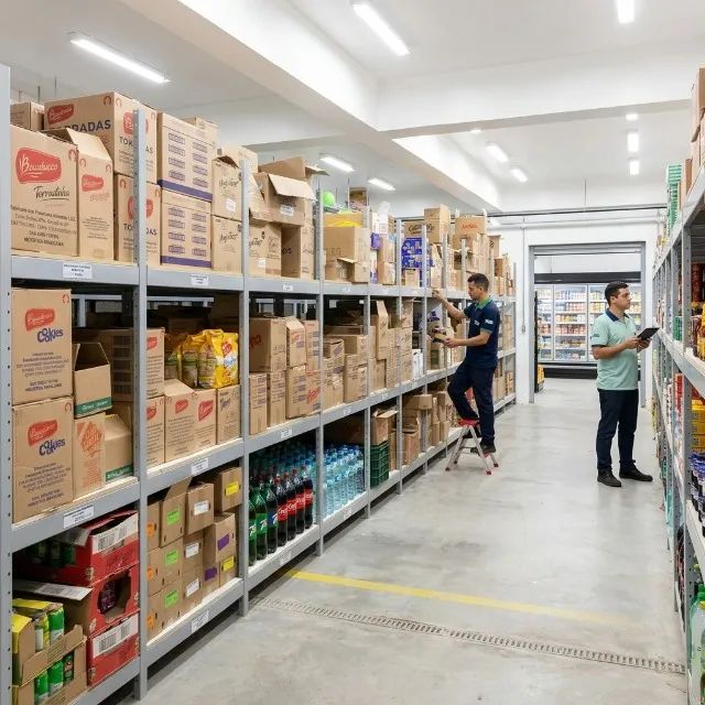 Estante Monta Carga Para Almoxarifado GOMO - Alta Resistência E Organização