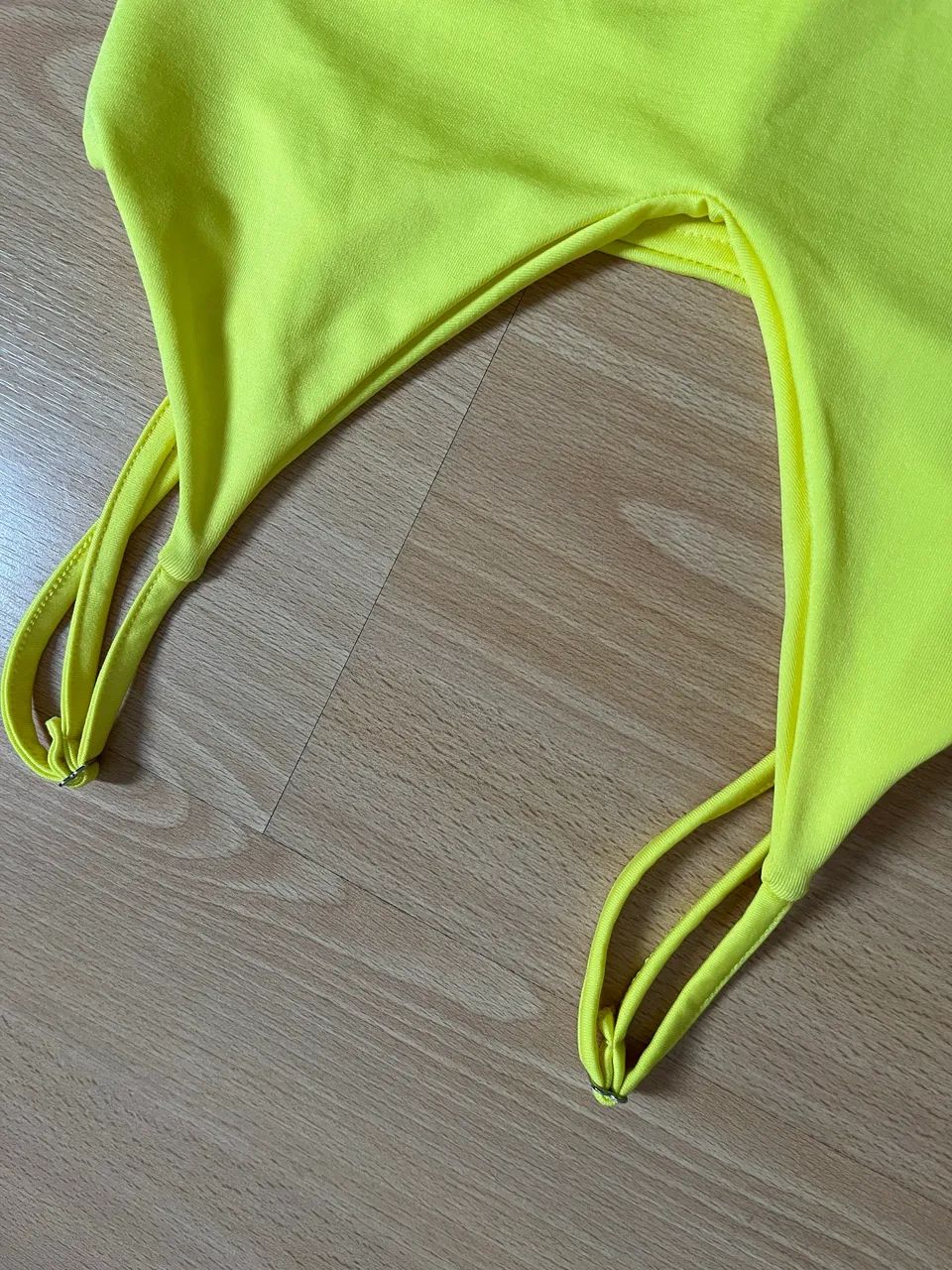 Body amarelo com alça regulável - Foto 2