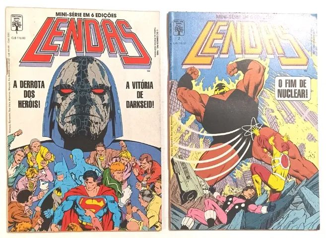 Lendas n° 1,2,3,4,5 e 6 - Minissérie Completa. Abril - 1988. - Foto 3