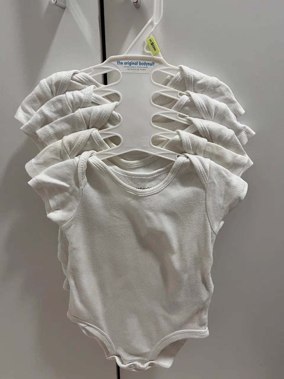 Kit de Body branco Carters 3 meses 