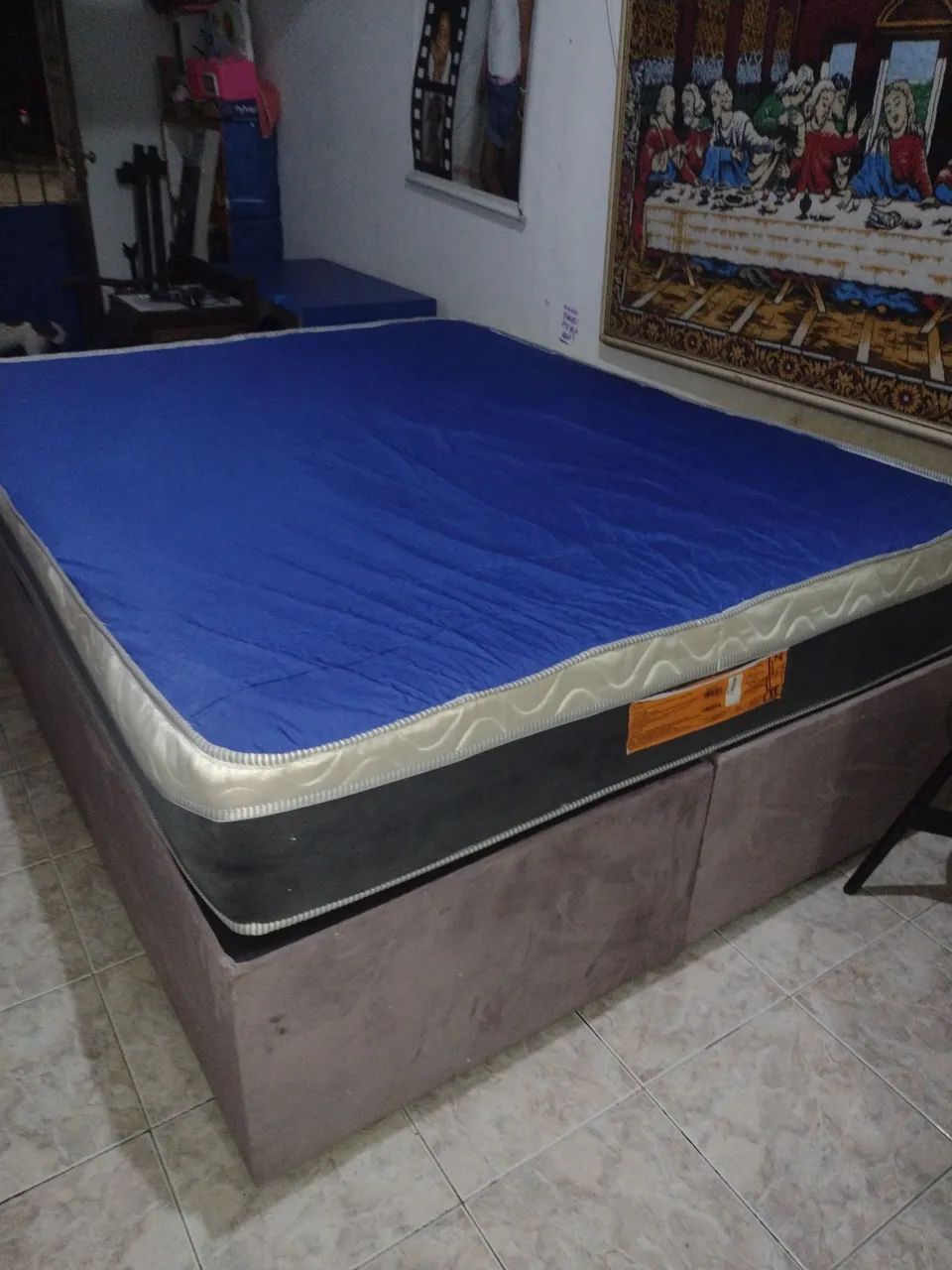 Cama box Queen 