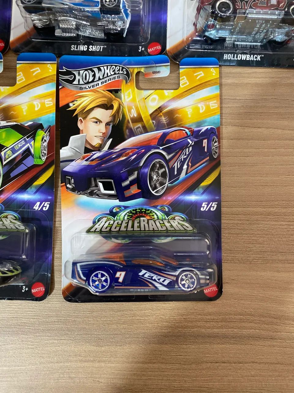 Hotwheels Acceleracers Silver Séries Set Completo - Foto 2
