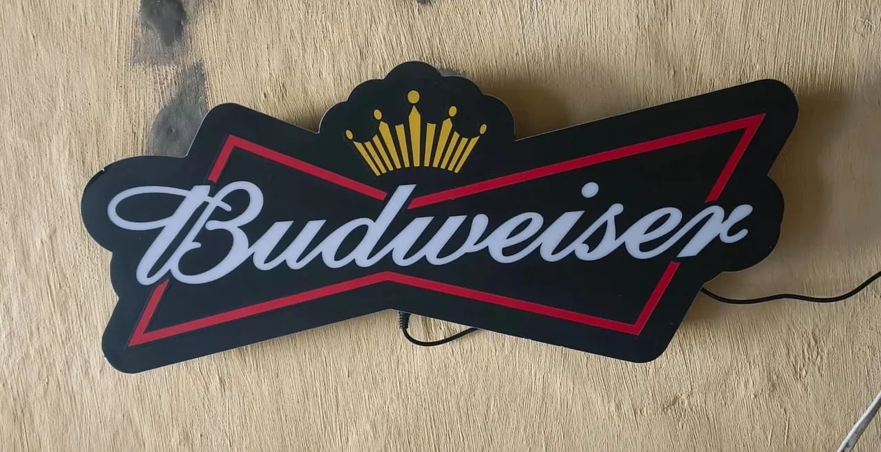 PLACA DECORATIVA LUMINOSA