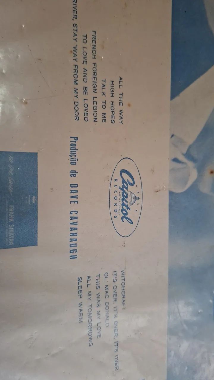 Lp, Frank Sinatra, All the Way, Capitol, decada de 1960 - Foto 3
