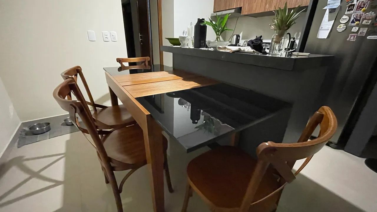 Mesa de jantar extensível - 4 lugares - Foto 2
