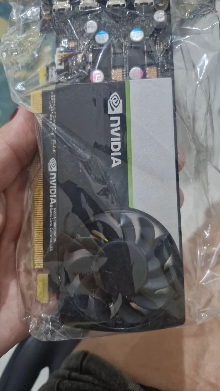 placPlaca de vídeo (GPU) da NVIDIA para computador