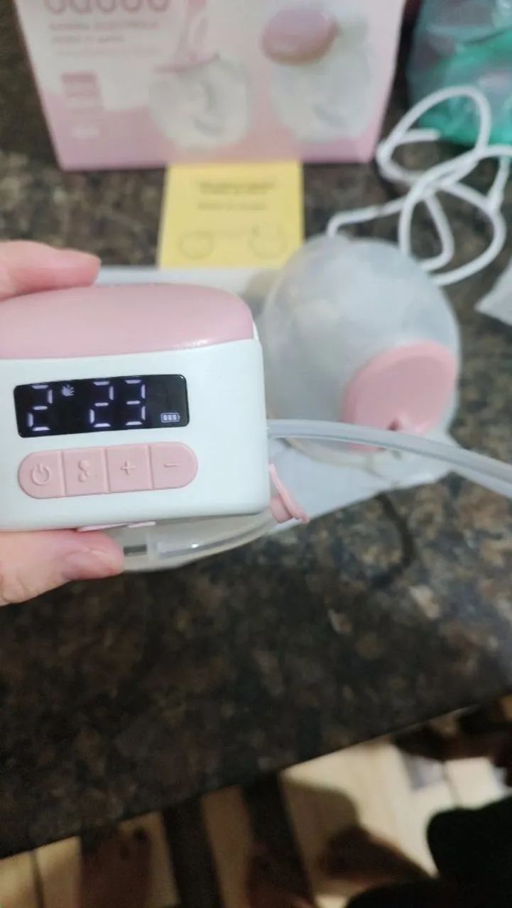 BOMBA DE LEITE ELÉTRICA DE DUPLA SUCÇÃO - BABUU - Foto 5