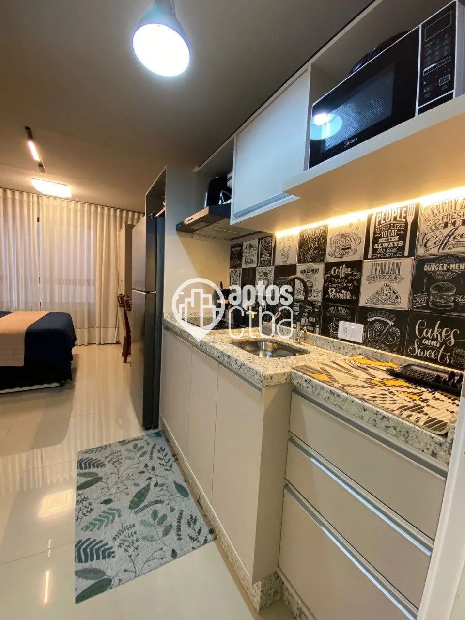 Studio para venda no centro, com 20m² - Curitiba/PR