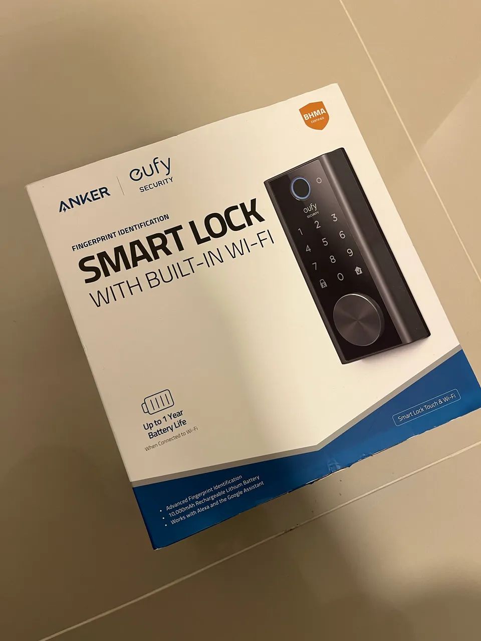 Fechadura Eufy - Smart Lock 