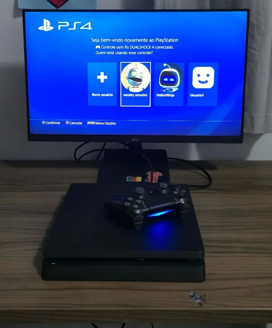 PS4 - Slin + controle  - Foto 3