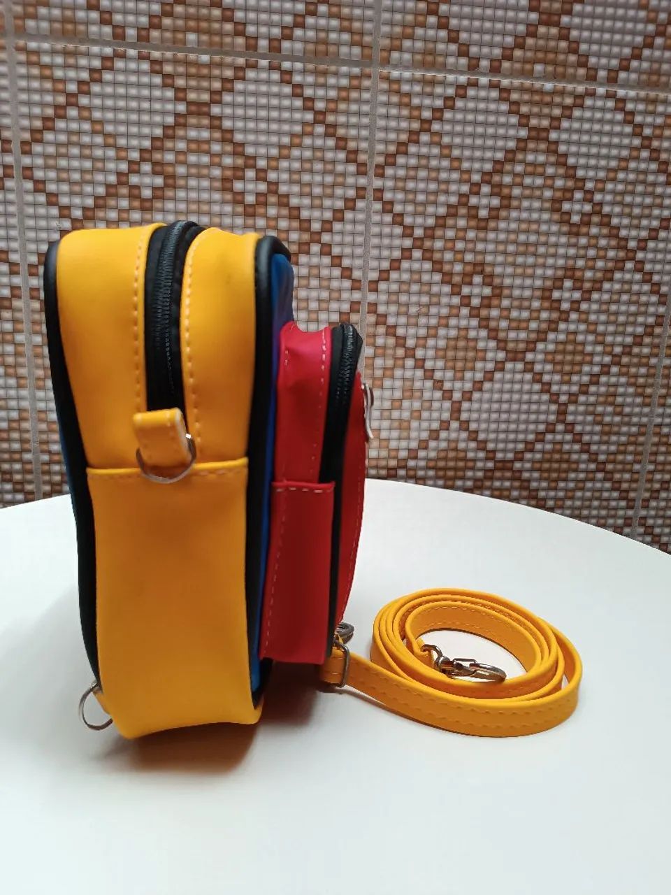 Shoulder Bag Color Unissex Transversal e Costas - Foto 3