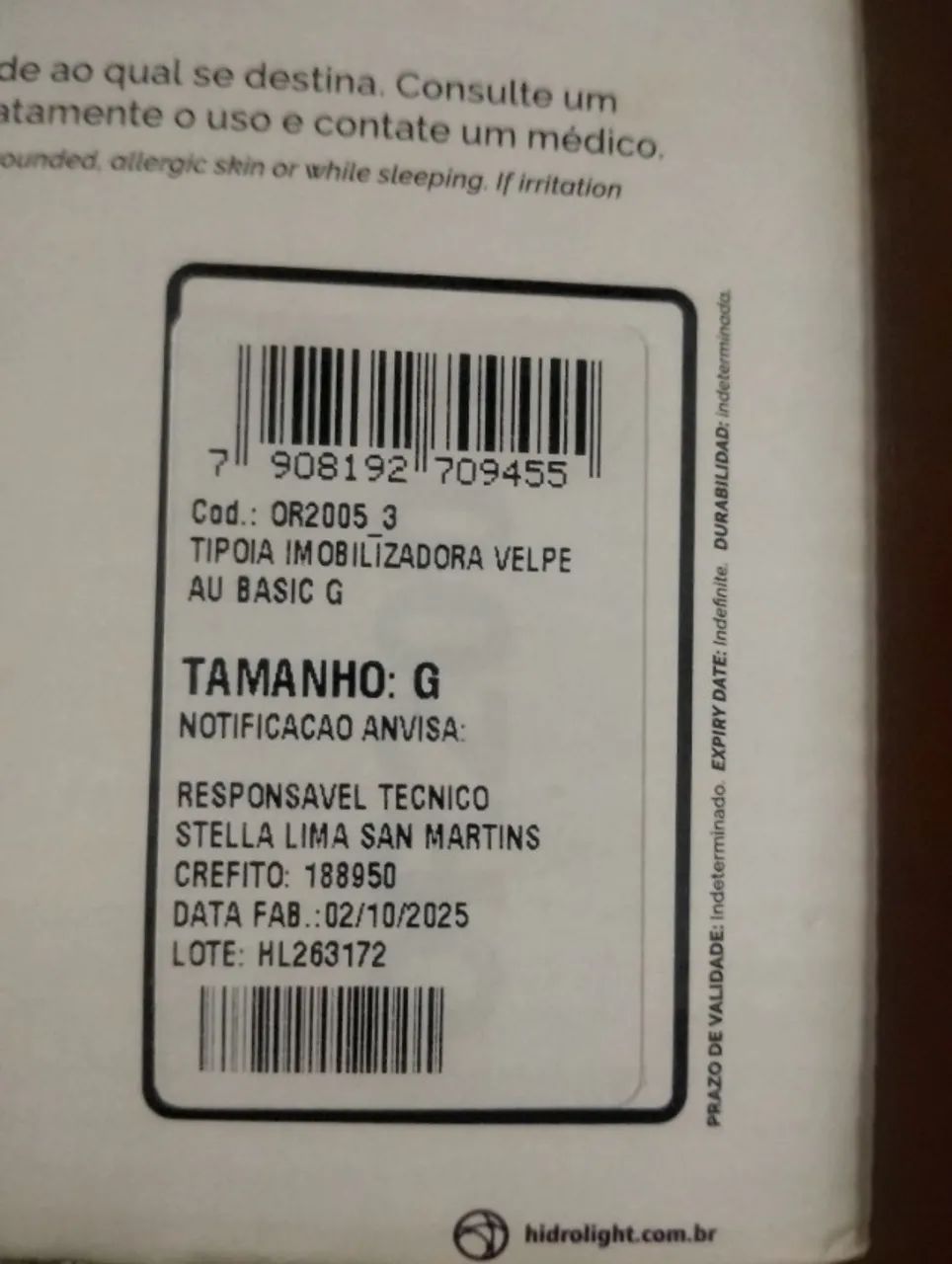 Tipoia imobilizadora velpe G - Foto 2