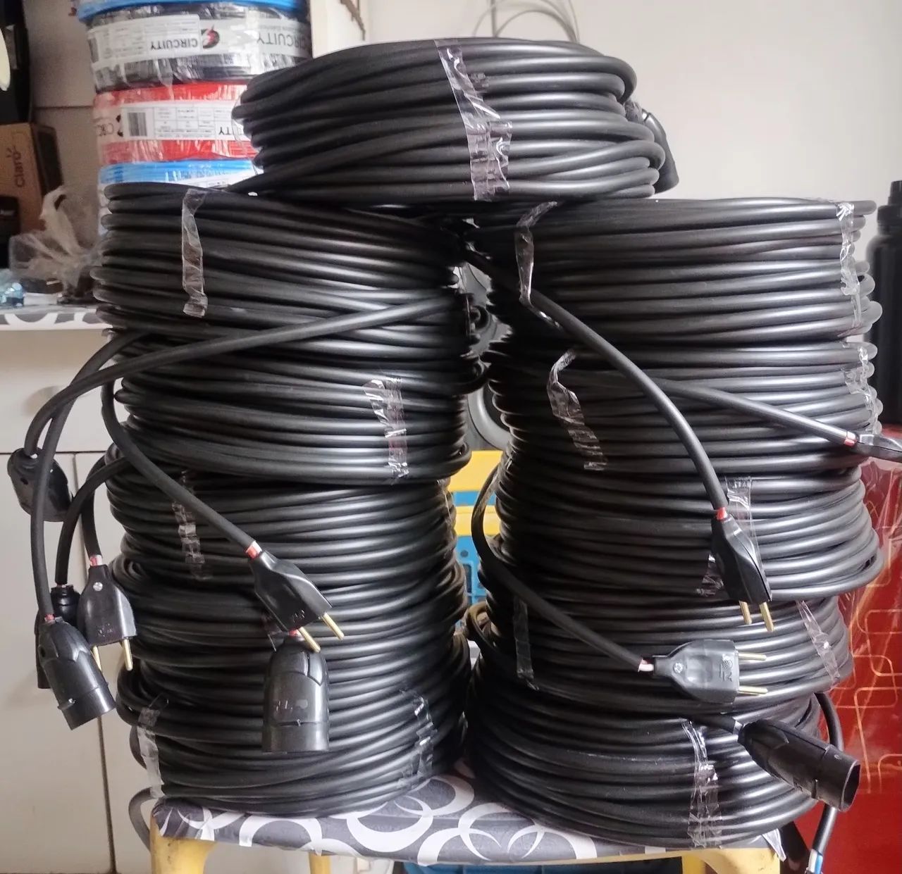 Extensão Cabo PP 2×2.5 mm Flexível 30 Metros Original Com Símbolo Do INMETRO