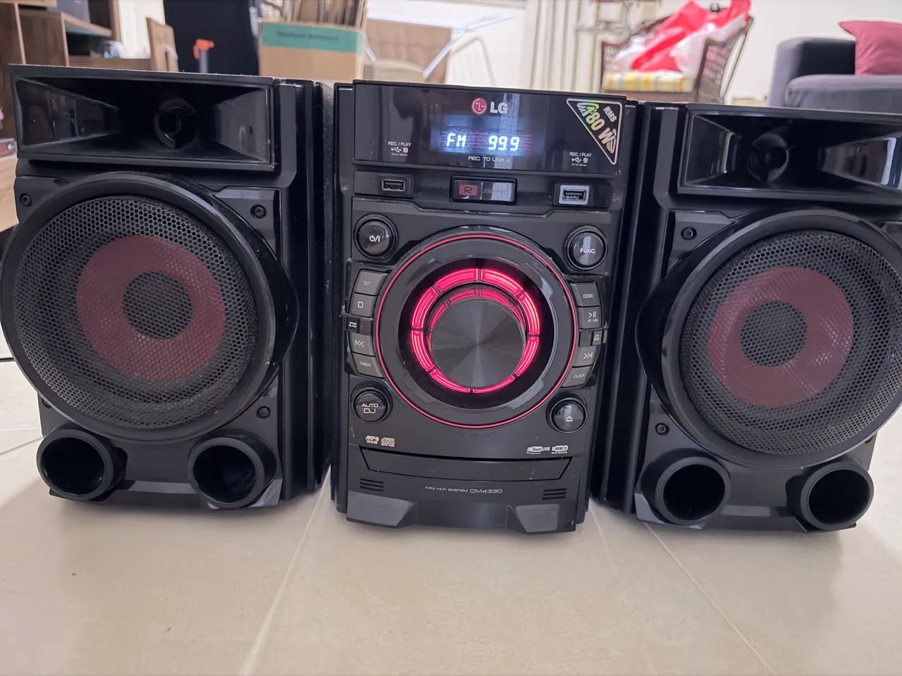 LG Mini System CM4930 - 480W