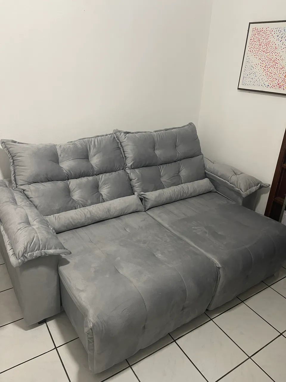 Sofá retrátil novo  - Foto 2