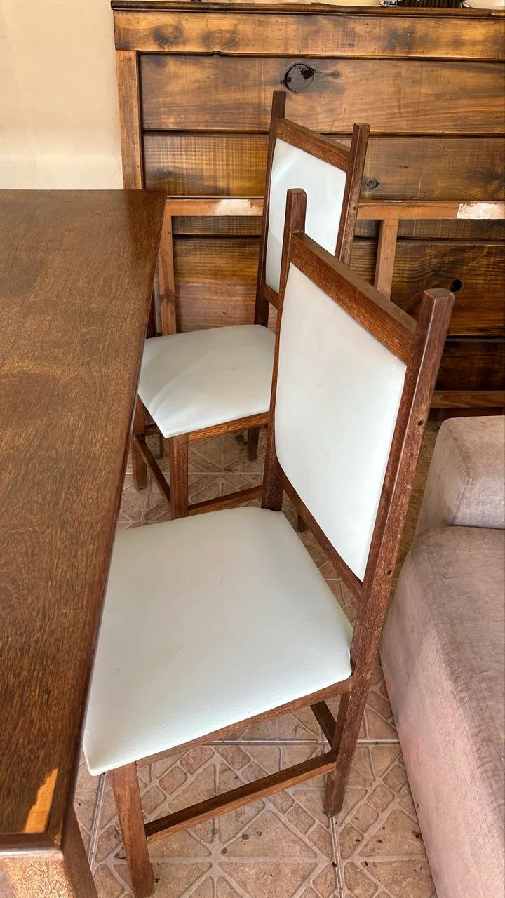 Mesa com 4 Cadeiras de Sucupira  - Foto 3