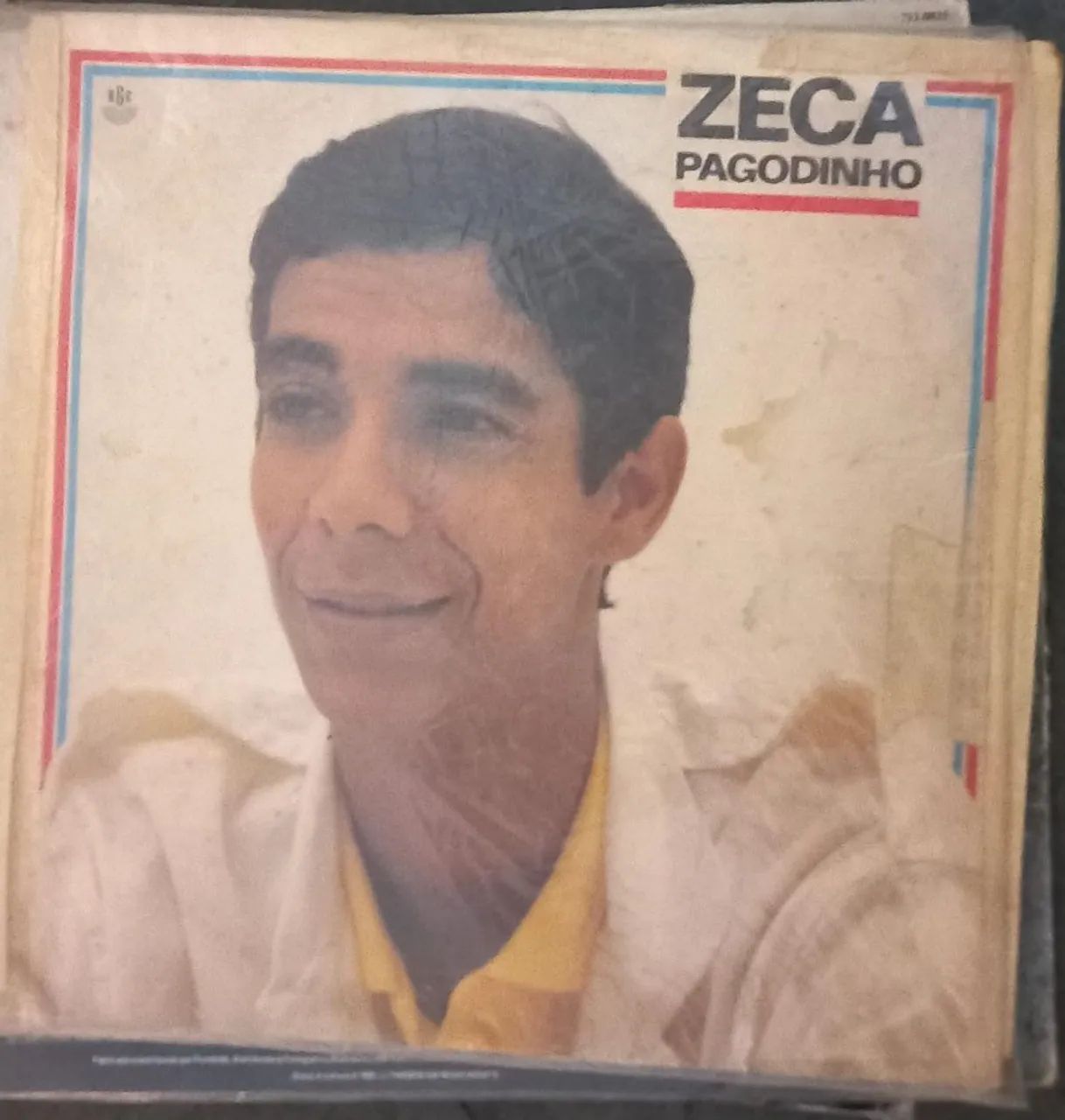 LP Zeca Pagodinho Disco de Vinil