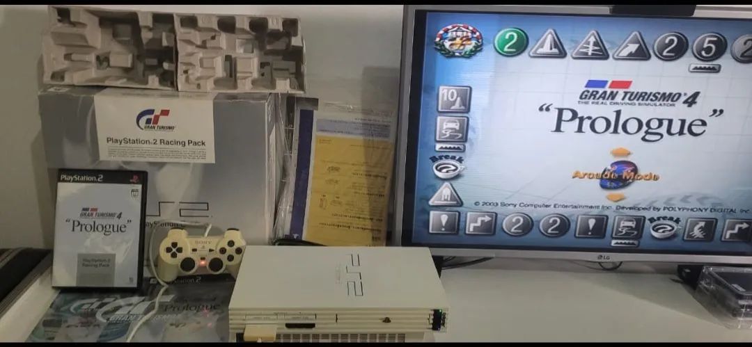 Playstation 2 GT Ceramic White  - Foto 4