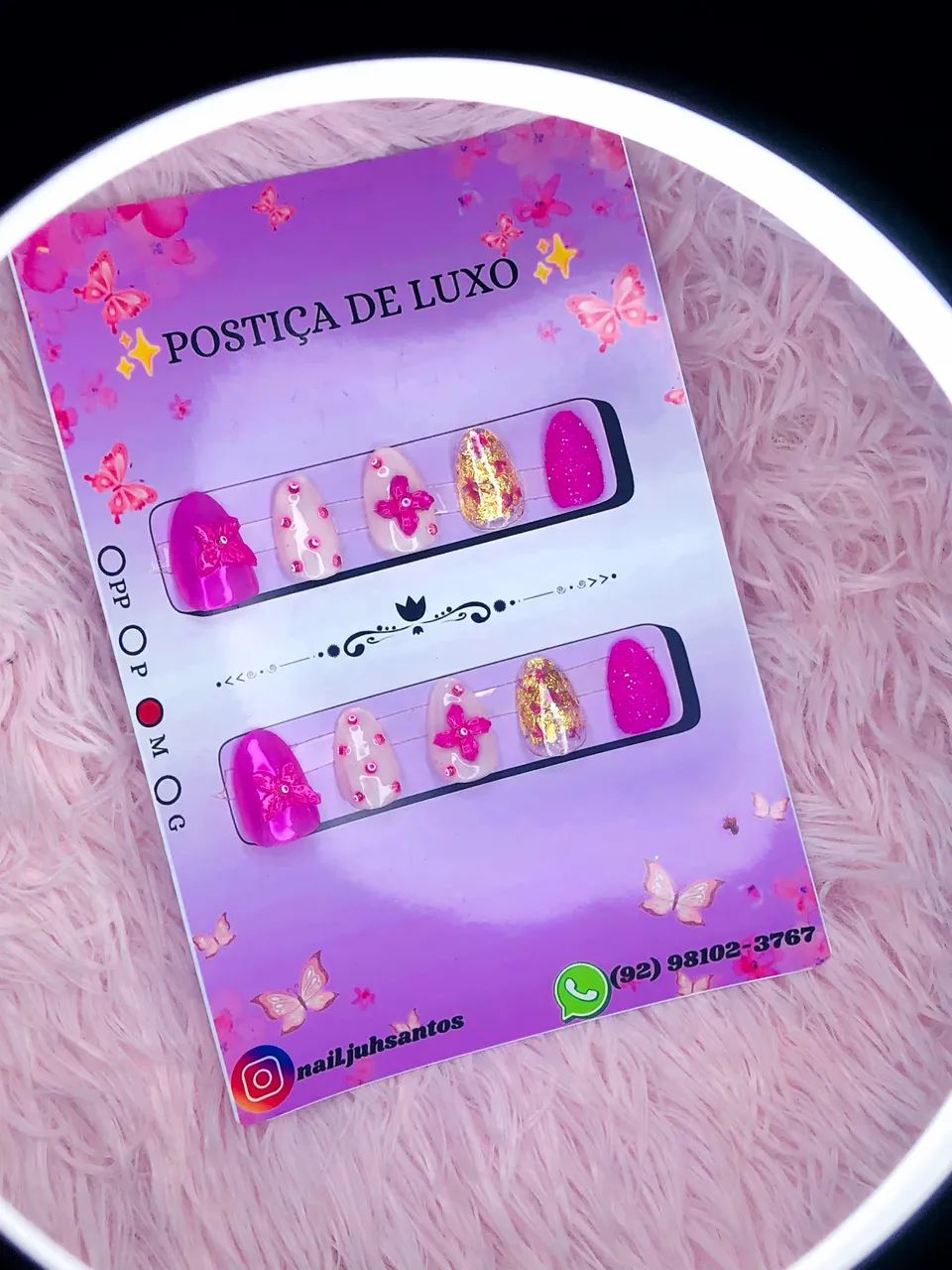 POSTIÇA DE LUXO~PRONTA ENTREGA