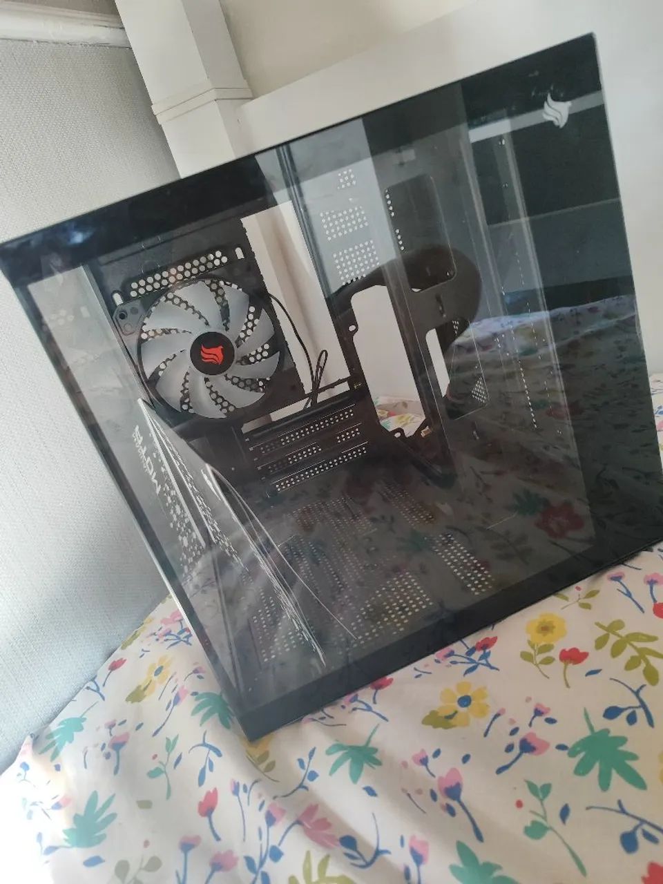 Gabinete mini-tower com 1 fan (nunca usado) - Foto 3