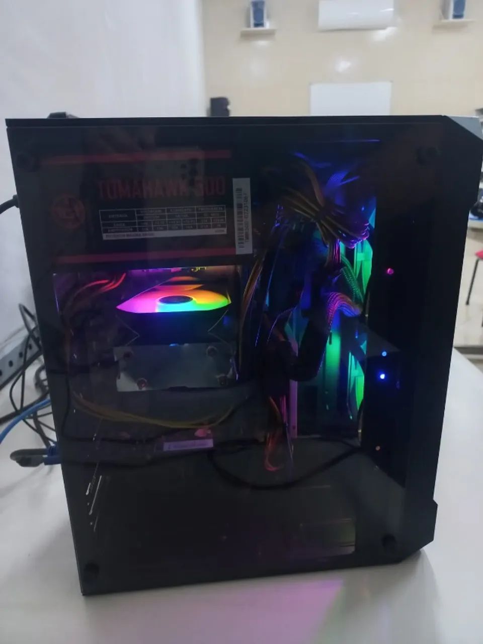 PC Completo (Monitor 17", Gabinete, Teclado, Mouse) XEON E5-2420 8GB SSD 120GB GT 610 1GB - Foto 5