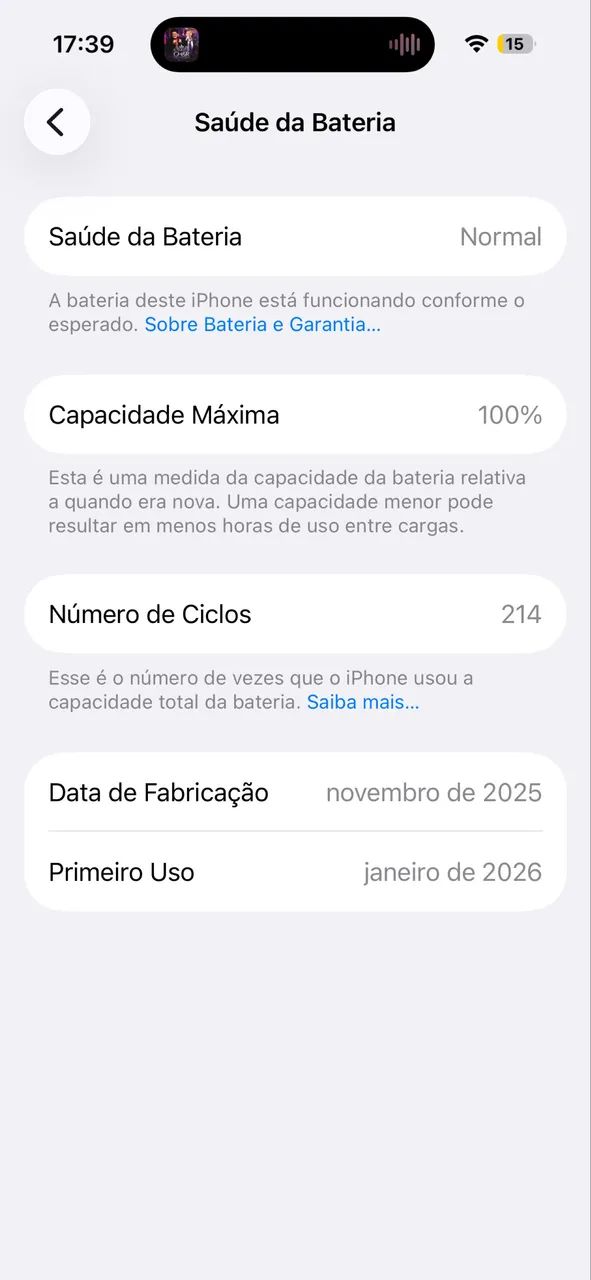 iPhone 16 zerado 