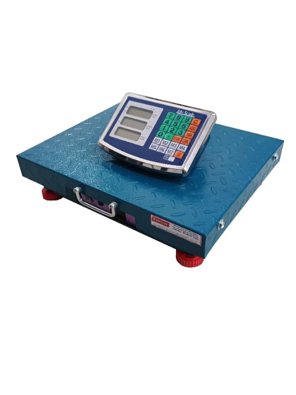 Balança Digital 300kg Bluetooth plataforma 52cmx42cm Sem Fio
