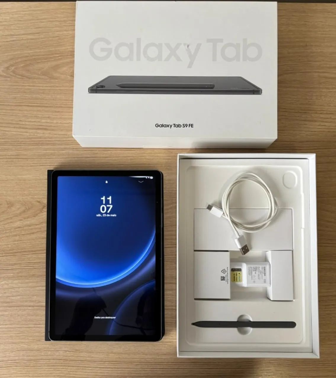 Tablet Sansung - Galaxy Tab S9 FE 128GB - Sem Detalhes - Tablets e