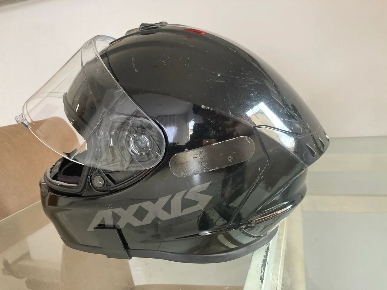 Capacete Axxis preto novinho - Foto 3
