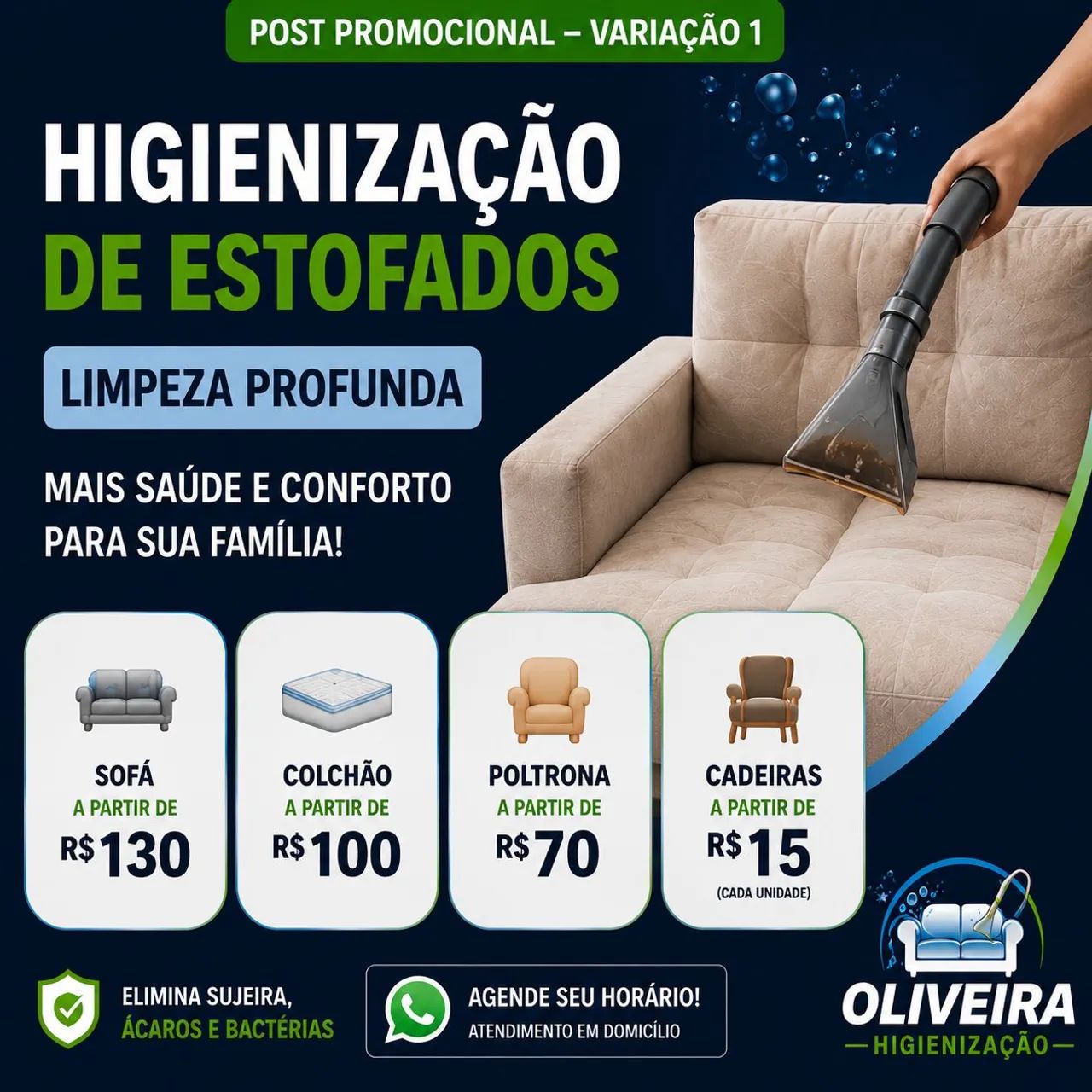 Limpeza de estofados e colchão  - Foto 3