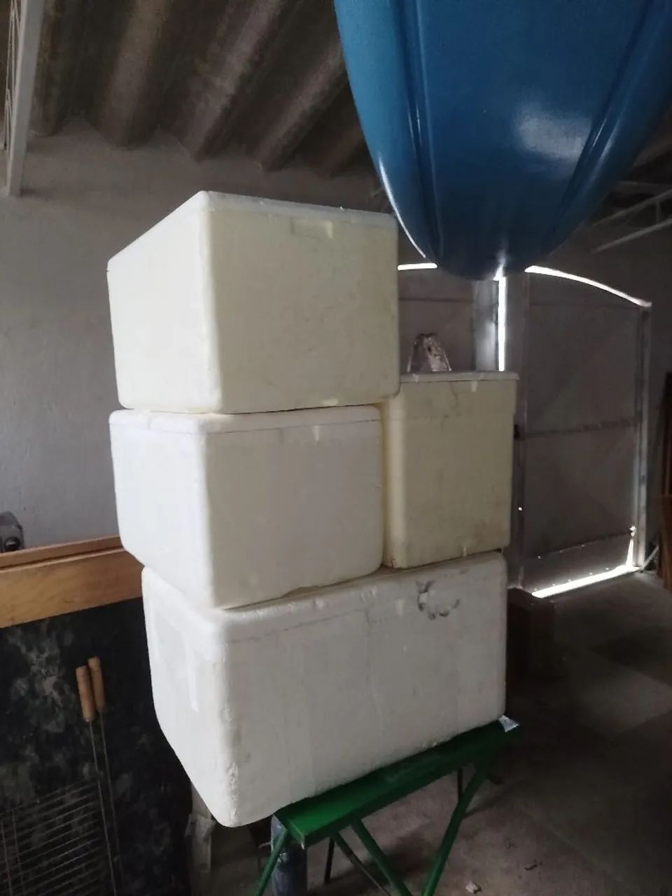 Caixas de isopor diversos tamanhos