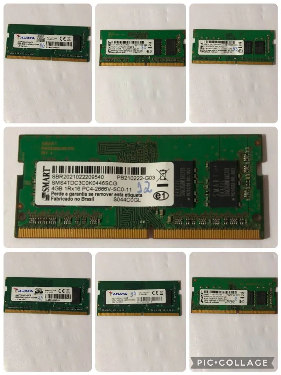 Memórias de Notebook