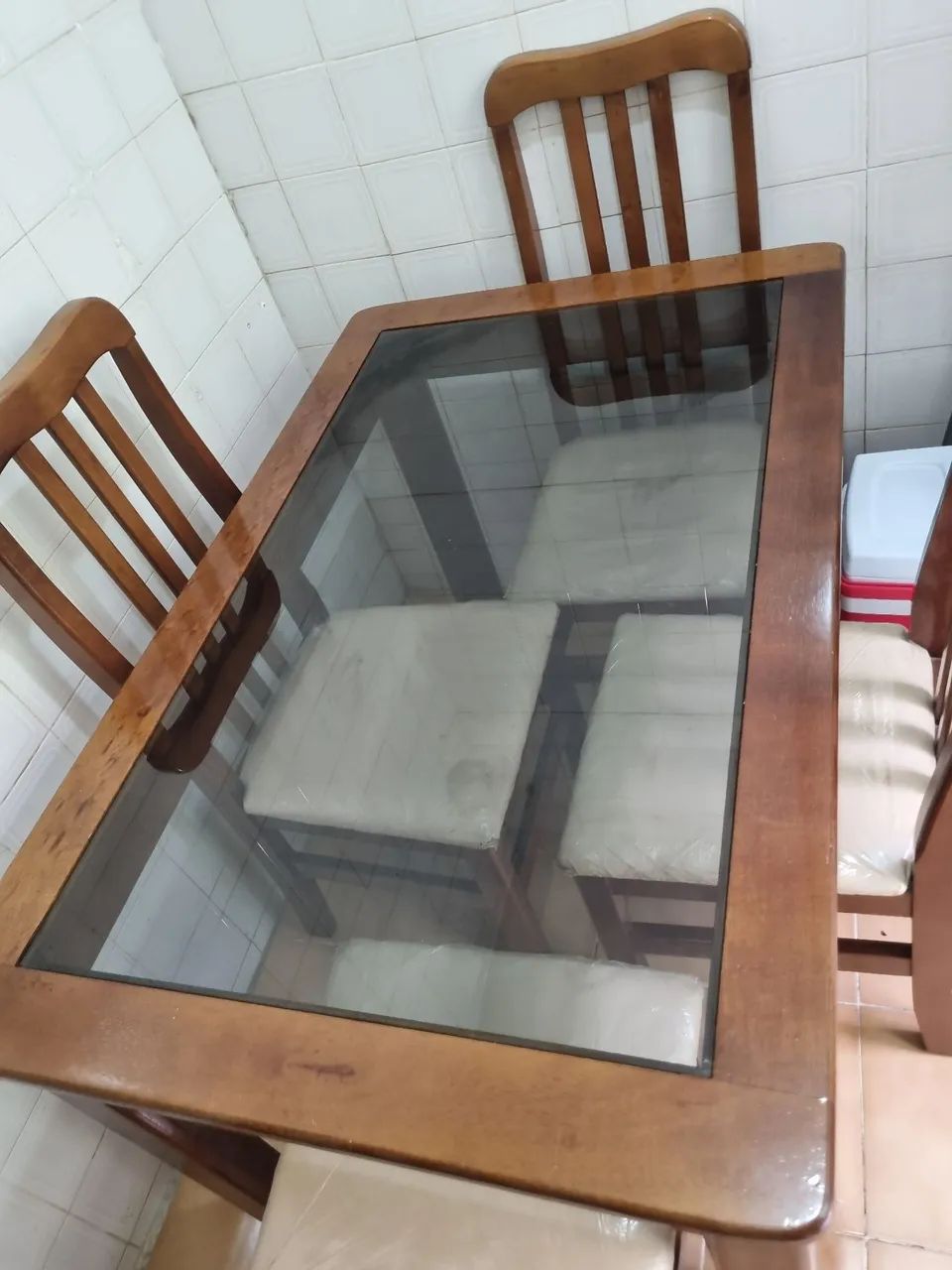 Mesa em madeira - Foto 3