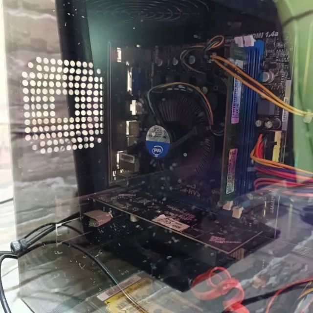 CPU i5 com 4 gigas ddr3 e placa de video offboard de 1 giga - Foto 2