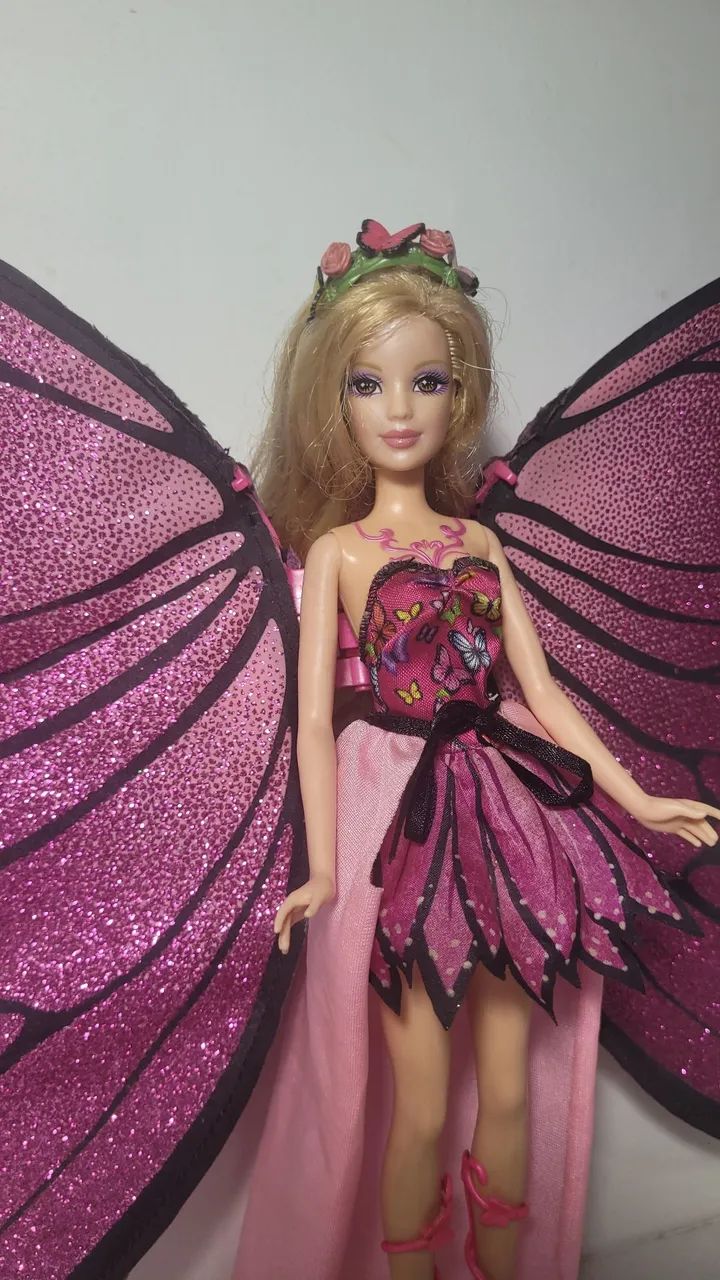 Boneca Barbie Butterflay Borboleta 2008  - Foto 3