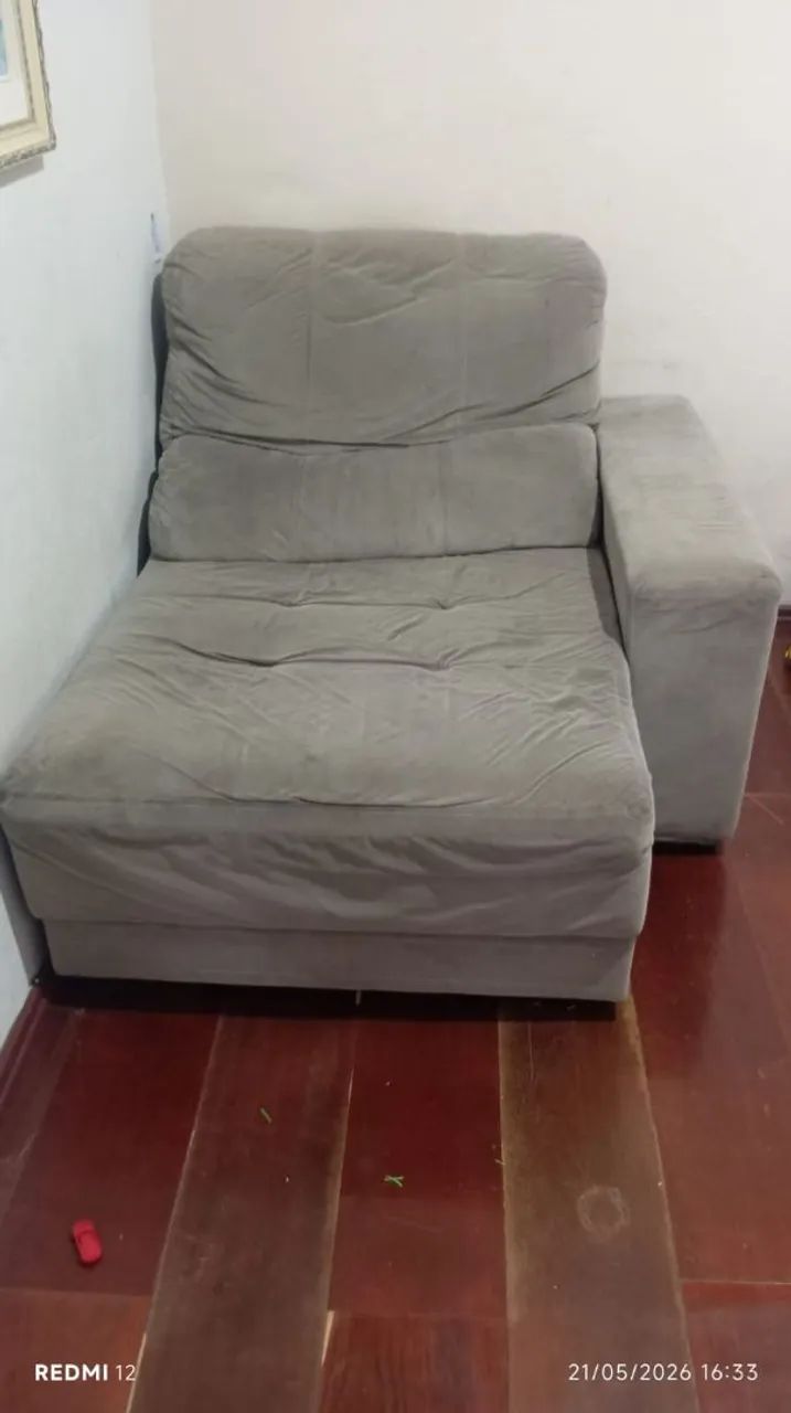 Sofá cinza 