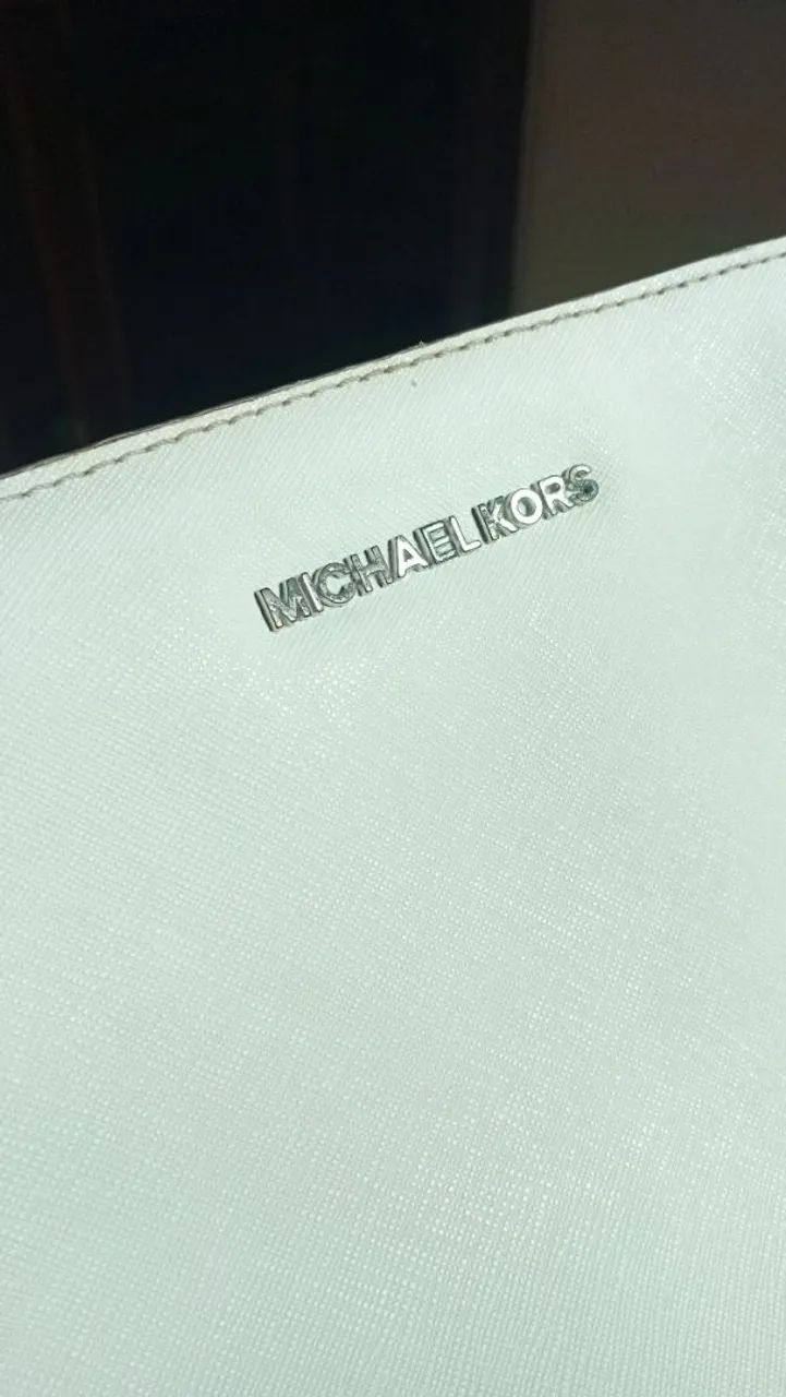 Bolsa Michael Kors Mini Selma off white - Foto 5