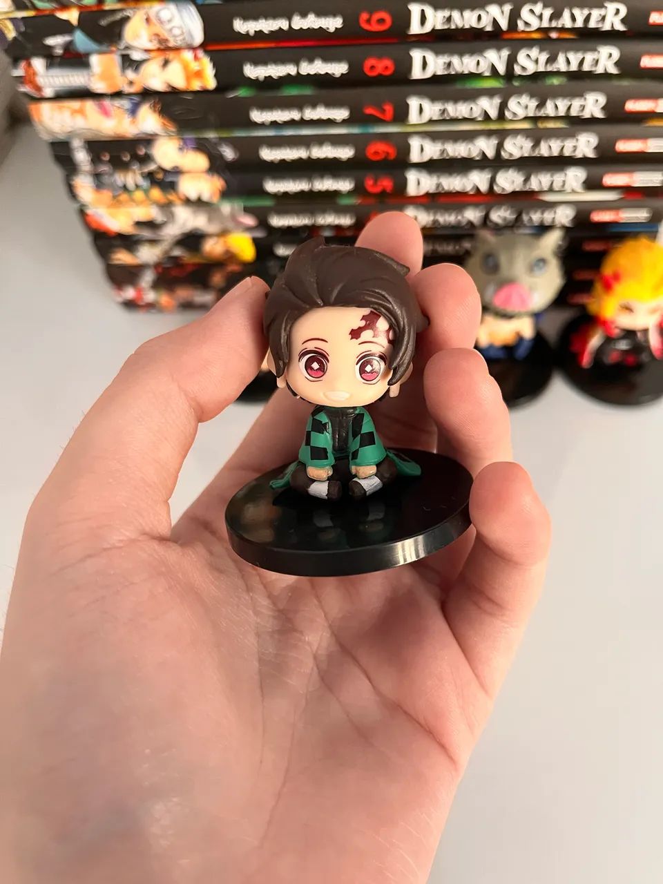 Kit com 5 Mini Figures Demon Slayer (Kimetsu no Yaiba) - Foto 2